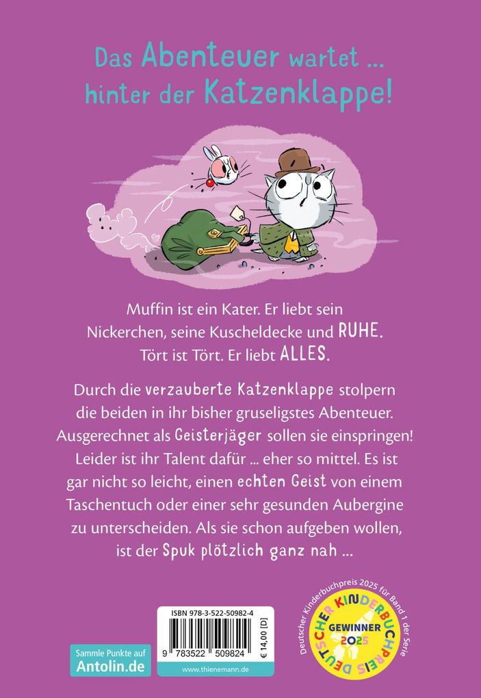 Weitere Ansicht: Muffin und Tört! 4: Auf Geisterjagd | Adam Stower