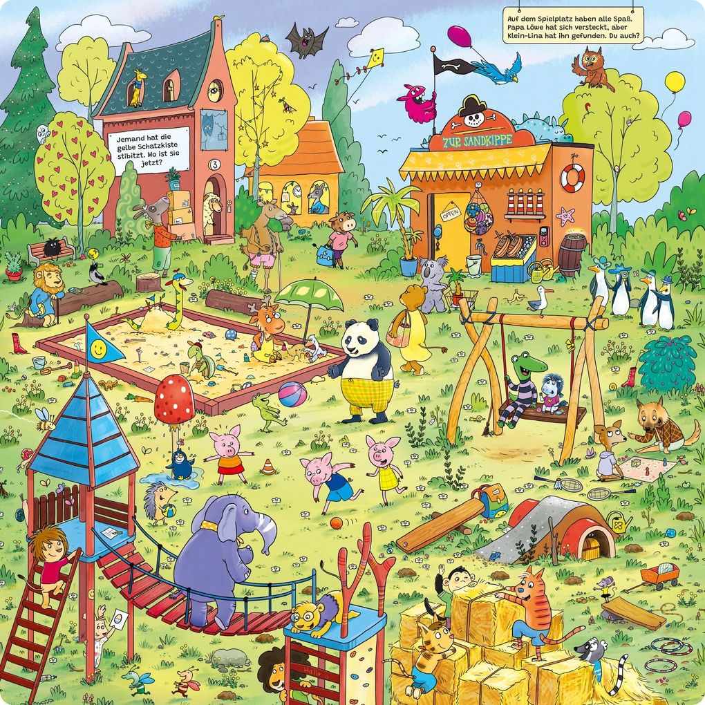 Weitere Ansicht: Tierisch, Tierisch! Das Aufklapp-Wimmelbuch