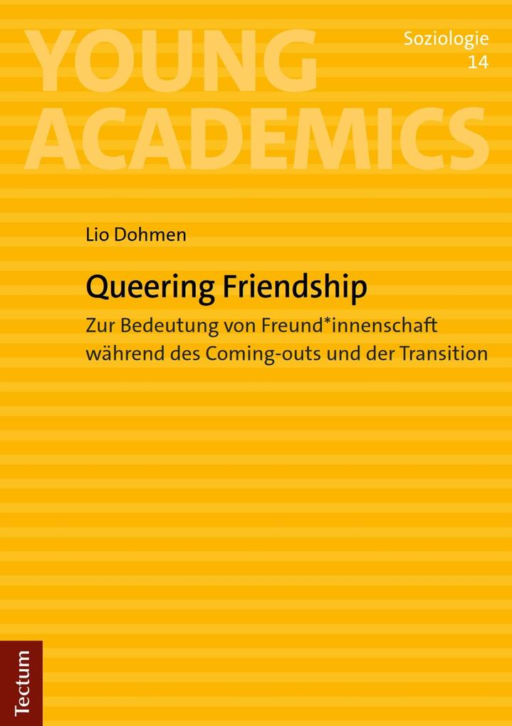 Produktbild: Queering Friendship | Lio Dohmen