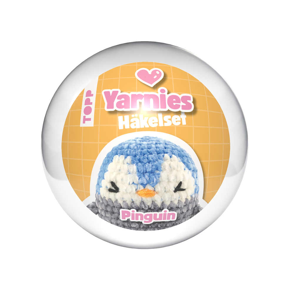 Produktbild: Yarnies - Collect. Create. Cuddle. Häkelset Pinguin | Jennifer Stiller