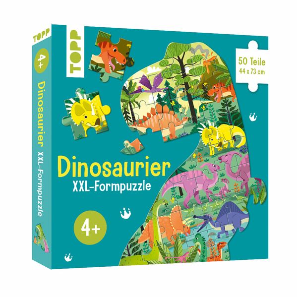 Produktbild: Dinosaurier XXL-Formpuzzle | Emmanuelle Colin