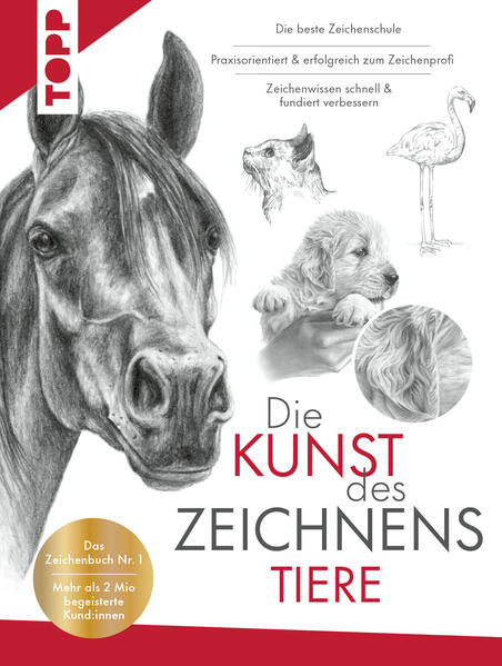 Produktbild: Die Kunst des Zeichnens Tiere | Frechverlag