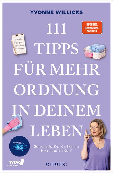 Produktbild: 111 Tipps für mehr Ordnung in deinem Leben | Yvonne Willicks