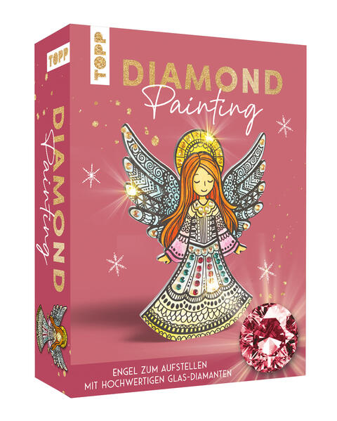 Produktbild: Diamond Painting Set Weihnachtsengel | Mimi Hecher