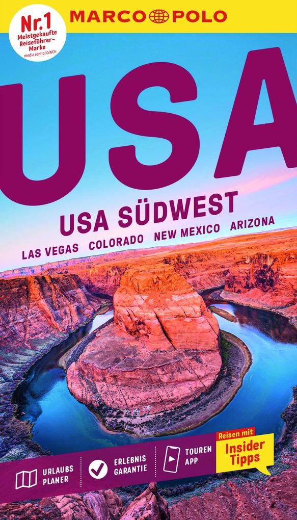 Produktbild: MARCO POLO Reiseführer E-Book USA Südwest, Las Vegas, Colorado, New Mexico, Arizona, Utah | Karl Teuschl