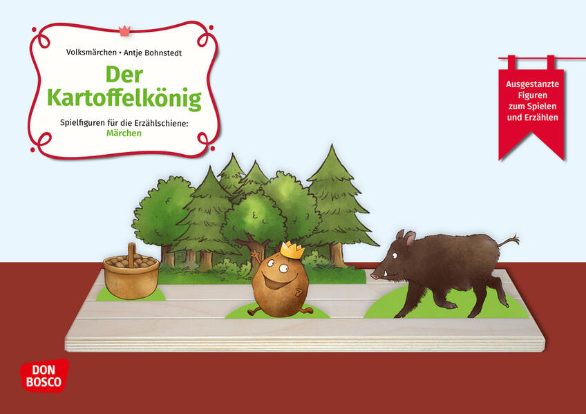Produktbild: Der Kartoffelkönig. Erzählschienen-Figurenset