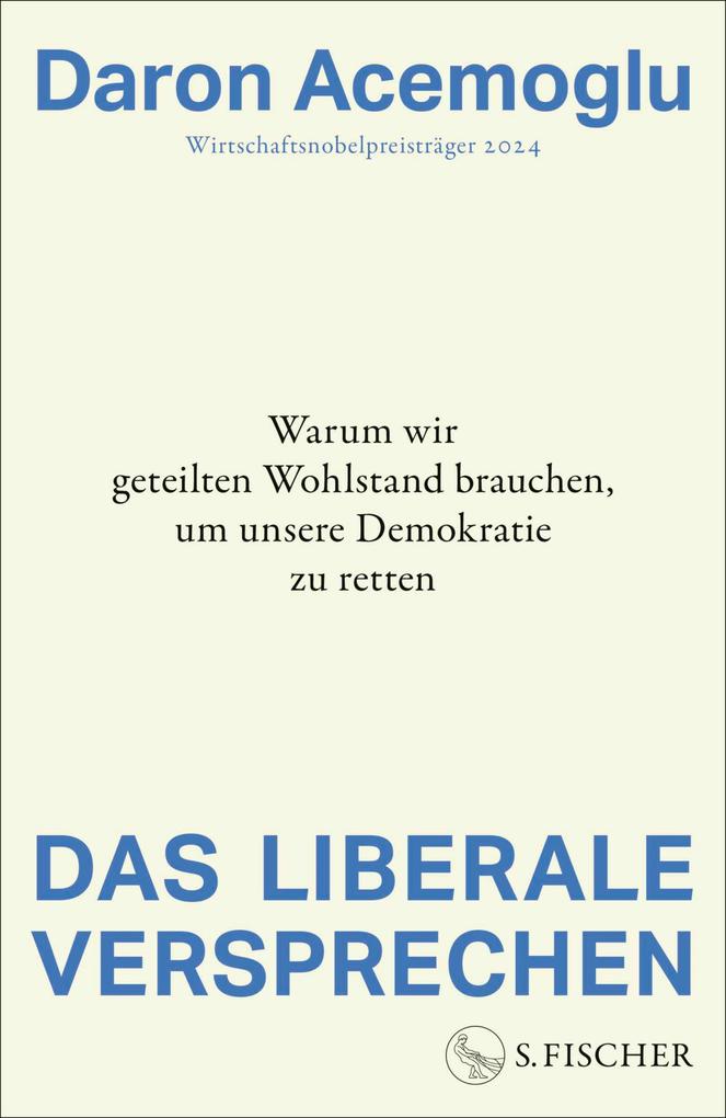 Produktbild: Das liberale Versprechen | Daron Acemoglu