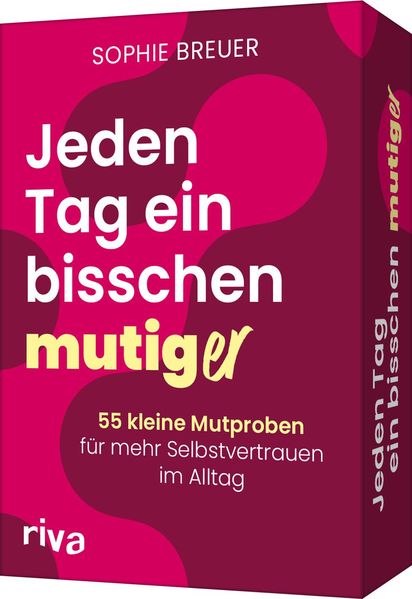 Produktbild: Jeden Tag ein bisschen mutig(er) | Sophie Breuer