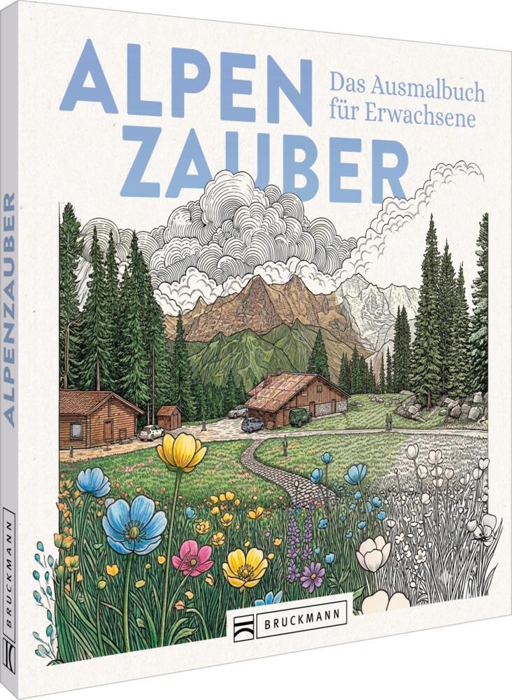 Produktbild: Alpenzauber - Das Ausmalbuch für Erwachsene