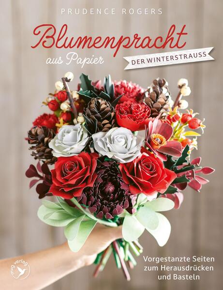 Produktbild: Blumenpracht aus Papier - Der Winterstrauß | Prudence Rogers
