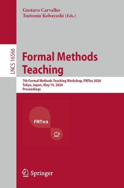 Produktbild: Formal Methods Teaching