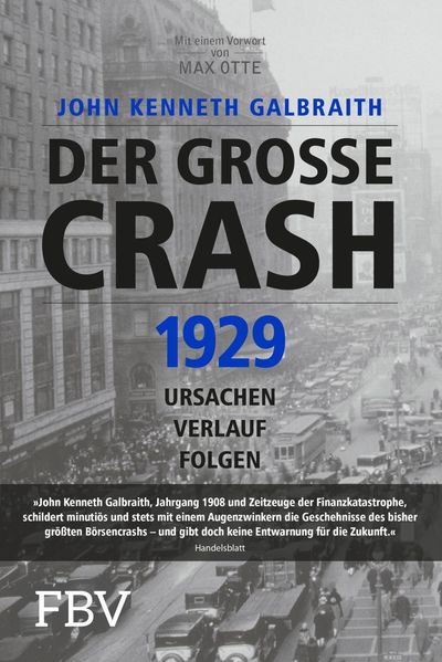 Produktbild: Der große Crash 1929 | John Kenneth Galbraith