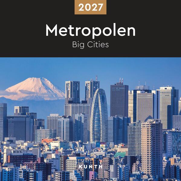 Produktbild: Metropolen - KUNTH Broschurkalender 2027