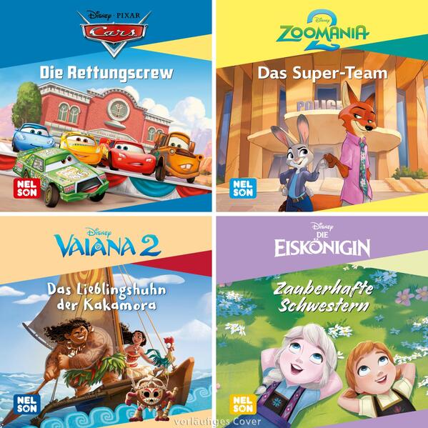 Produktbild: 4er-Set Maxi-Mini 62: Disney