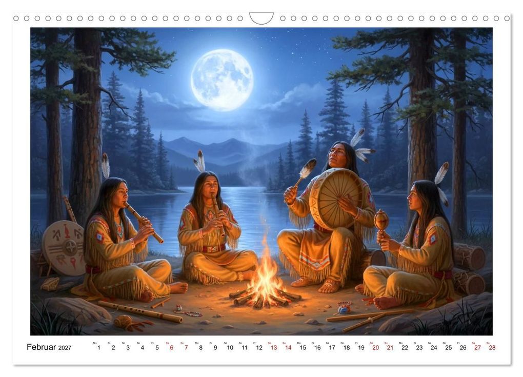 Weitere Ansicht: In Verbindung mit dem Land und den Ahnen (Wandkalender 2027 DIN A3 quer), CALVENDO Monatskalender | Calvendo, Kerstin Waurick