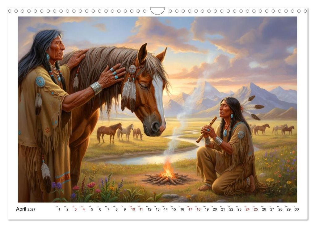 Weitere Ansicht: In Verbindung mit dem Land und den Ahnen (Wandkalender 2027 DIN A3 quer), CALVENDO Monatskalender | Calvendo, Kerstin Waurick