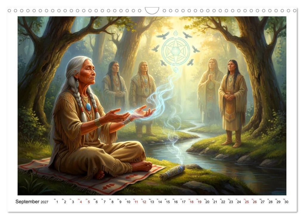 Weitere Ansicht: In Verbindung mit dem Land und den Ahnen (Wandkalender 2027 DIN A3 quer), CALVENDO Monatskalender | Calvendo, Kerstin Waurick