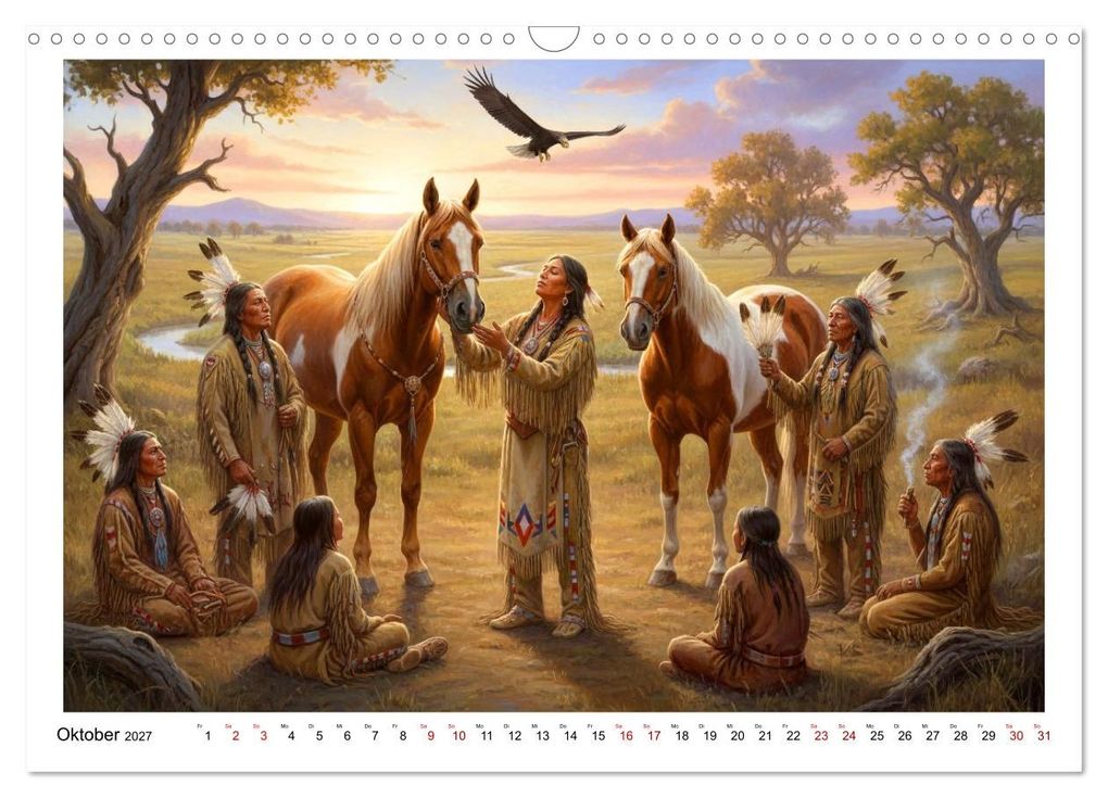 Weitere Ansicht: In Verbindung mit dem Land und den Ahnen (Wandkalender 2027 DIN A3 quer), CALVENDO Monatskalender | Calvendo, Kerstin Waurick