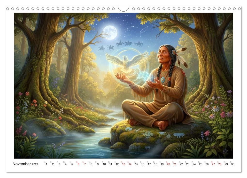 Weitere Ansicht: In Verbindung mit dem Land und den Ahnen (Wandkalender 2027 DIN A3 quer), CALVENDO Monatskalender | Calvendo, Kerstin Waurick