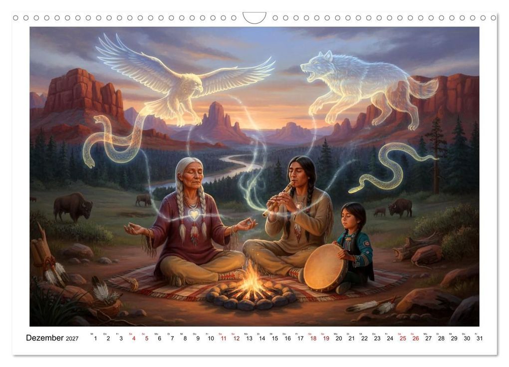 Weitere Ansicht: In Verbindung mit dem Land und den Ahnen (Wandkalender 2027 DIN A3 quer), CALVENDO Monatskalender | Calvendo, Kerstin Waurick