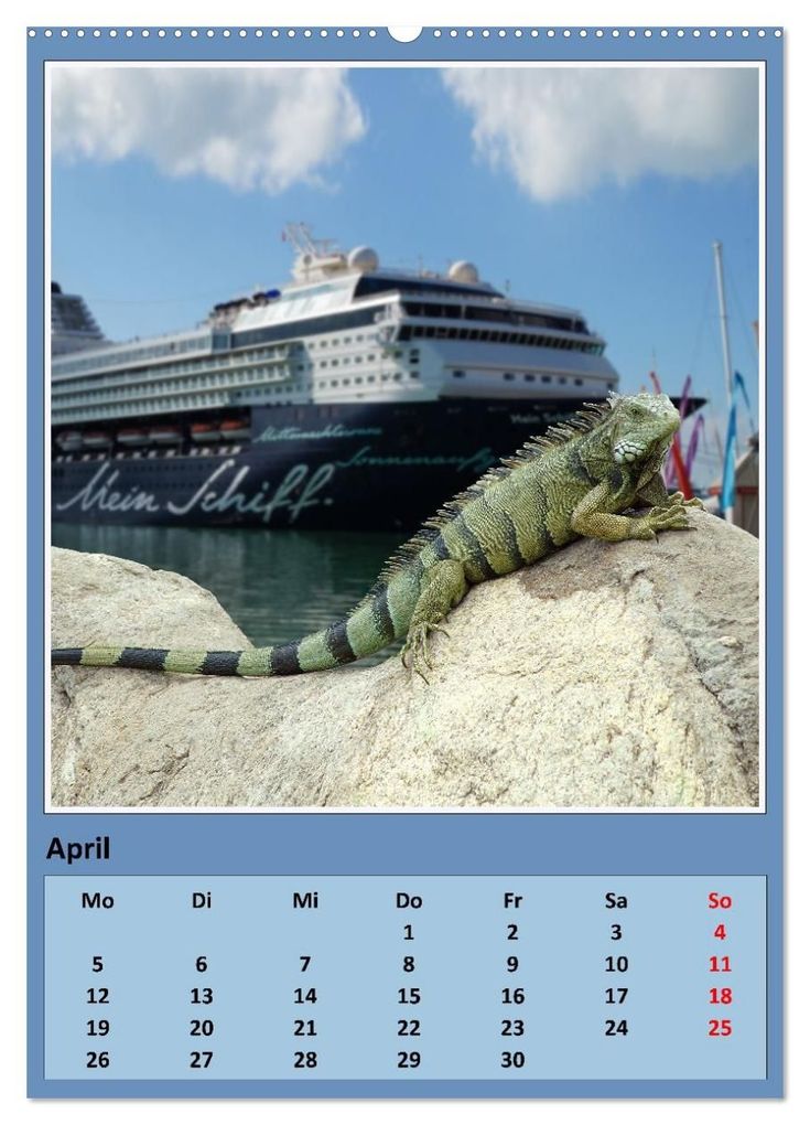 Weitere Ansicht: Karibik - Eindrücke einer Kreuzfahrt (Wandkalender 2027 DIN A2 hoch), CALVENDO Monatskalender | Calvendo, Rolf Frank