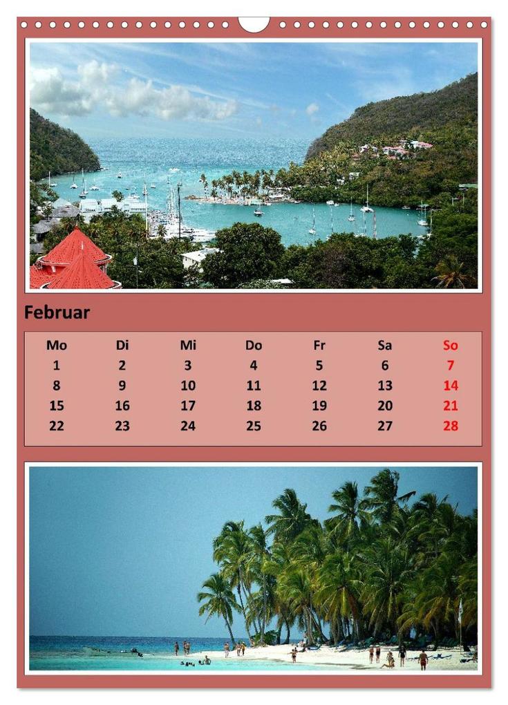 Weitere Ansicht: Karibik - Eindrücke einer Kreuzfahrt (Wandkalender 2027 DIN A3 hoch), CALVENDO Monatskalender | Calvendo, Rolf Frank