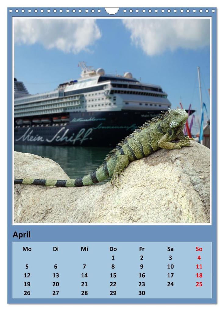 Weitere Ansicht: Karibik - Eindrücke einer Kreuzfahrt (Wandkalender 2027 DIN A3 hoch), CALVENDO Monatskalender | Calvendo, Rolf Frank