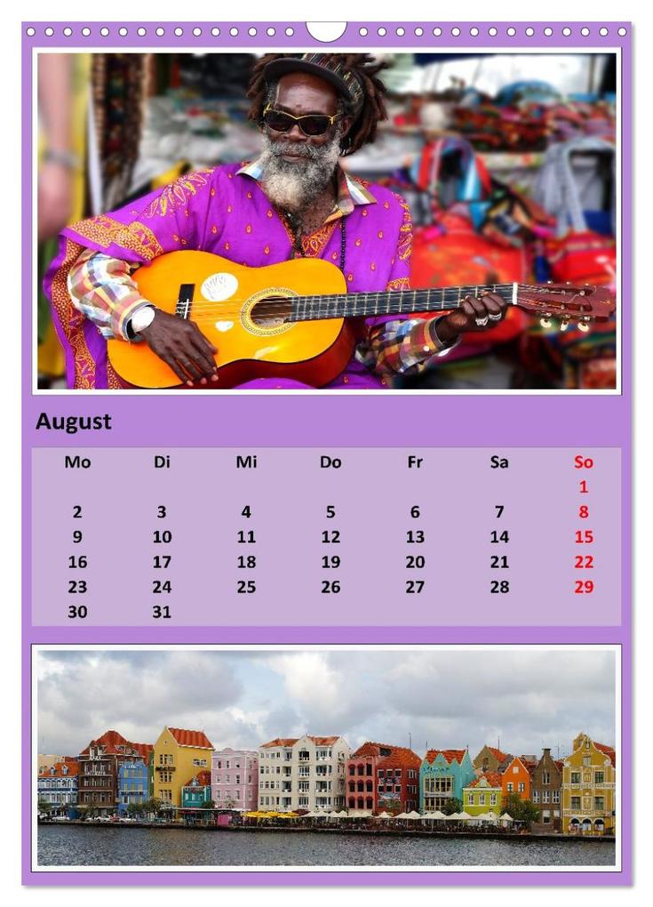 Weitere Ansicht: Karibik - Eindrücke einer Kreuzfahrt (Wandkalender 2027 DIN A3 hoch), CALVENDO Monatskalender | Calvendo, Rolf Frank
