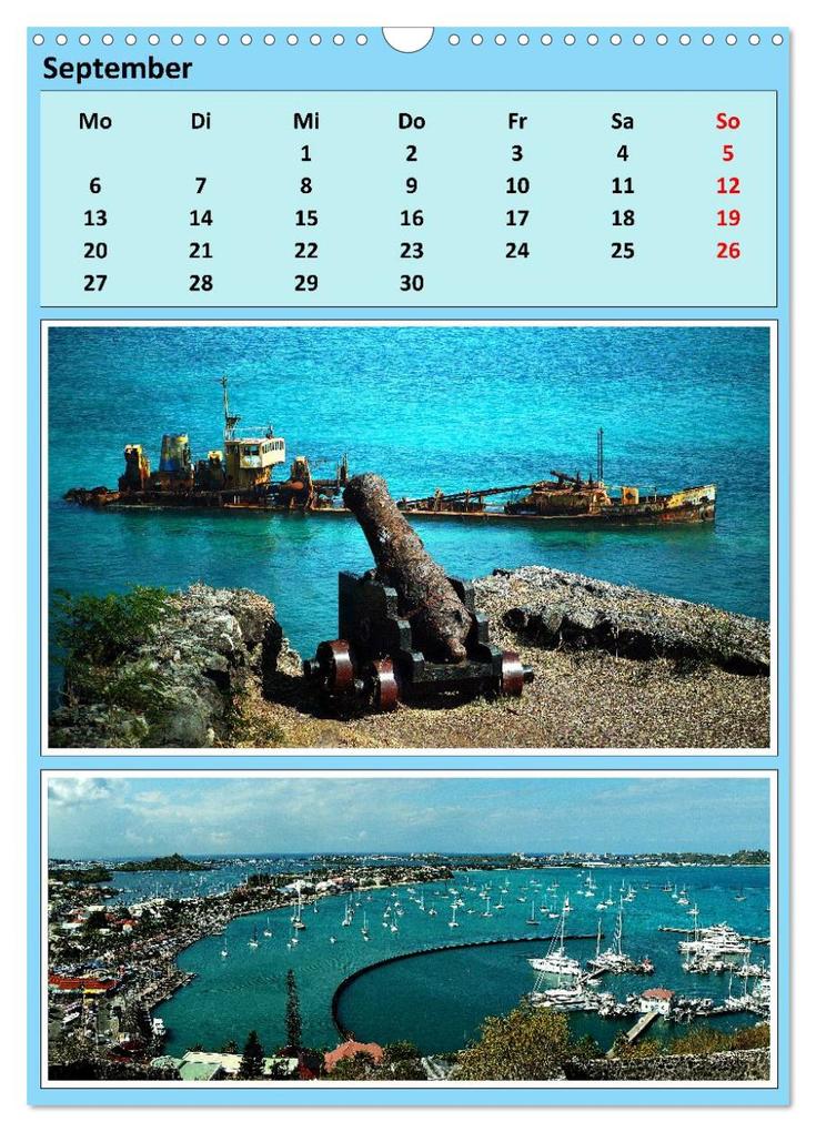 Weitere Ansicht: Karibik - Eindrücke einer Kreuzfahrt (Wandkalender 2027 DIN A3 hoch), CALVENDO Monatskalender | Calvendo, Rolf Frank