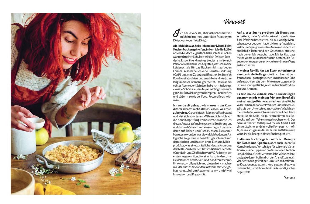 Weitere Ansicht: Vegane Quiches und Tartes | Vanessa Fouquet