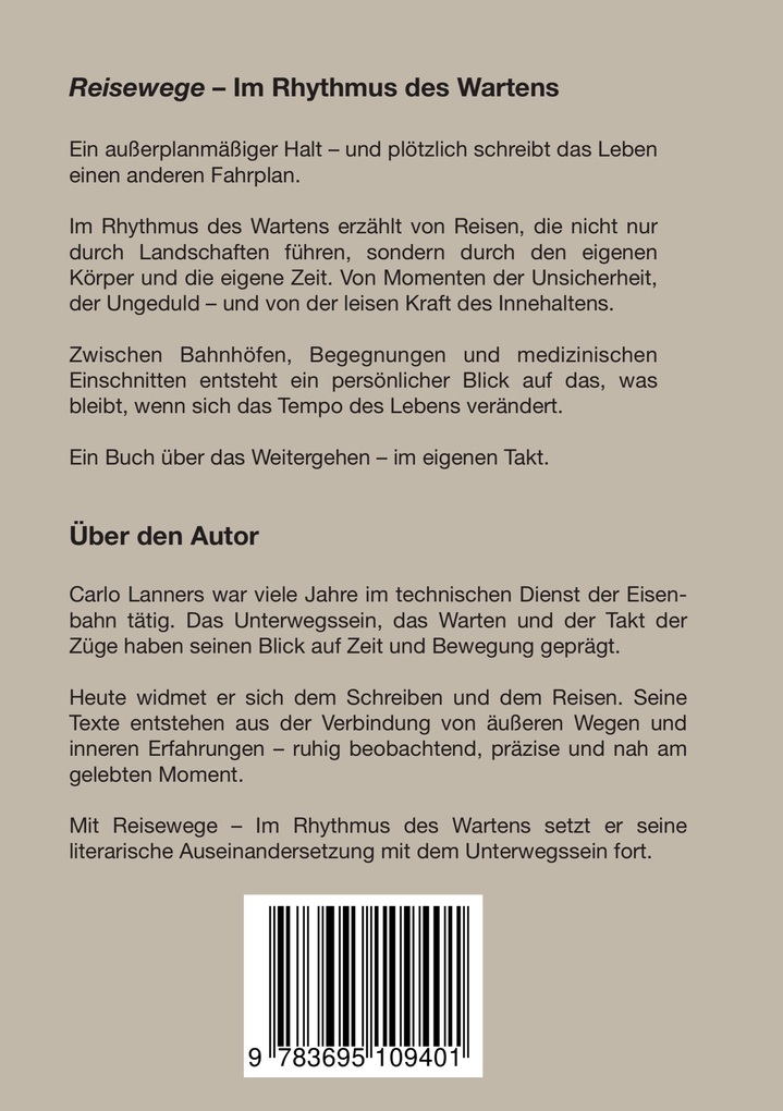 Weitere Ansicht: Reisewege | Carlo Lanners