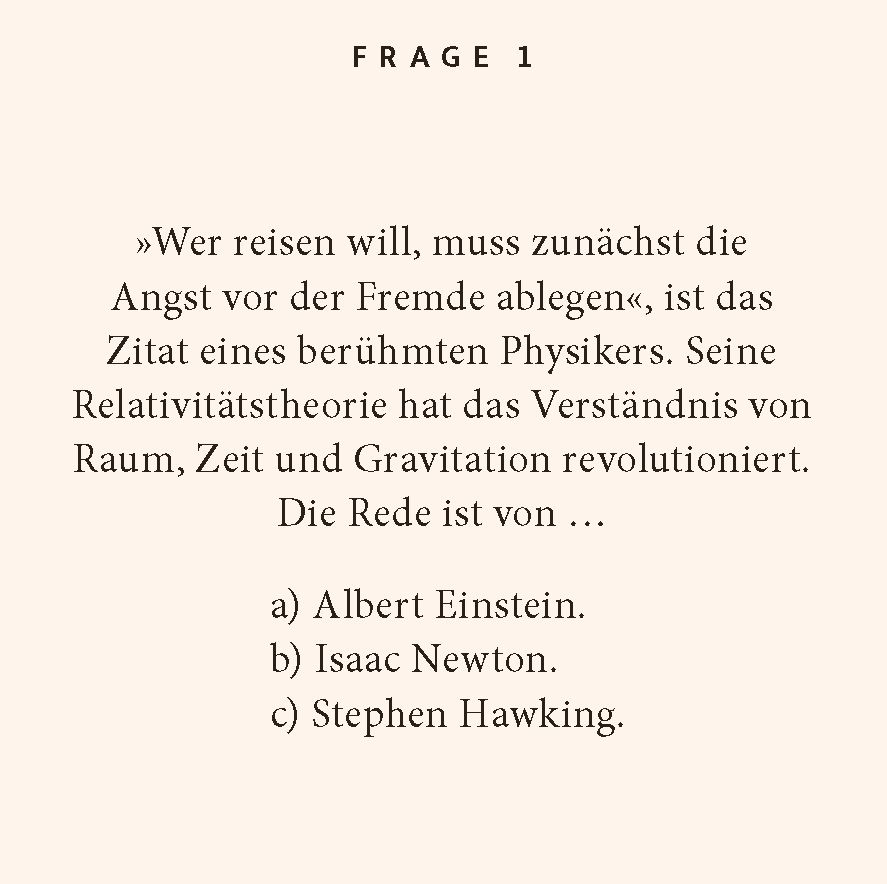 Weitere Ansicht: Weltenbummler. Das Quiz | Ines Stickler