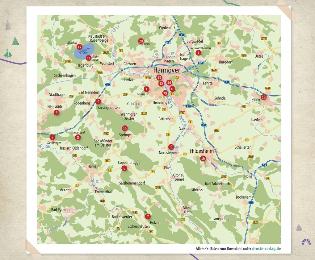 Weitere Ansicht: In und um Hannover. Wandern für die Seele | Julian Gick