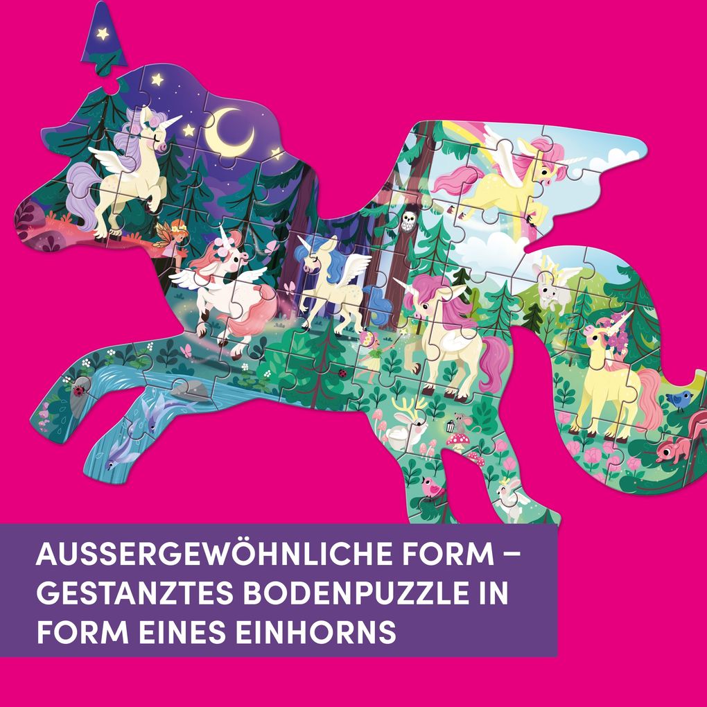 Weitere Ansicht: Einhorn XXL-Formpuzzle | Emmanuelle Colin