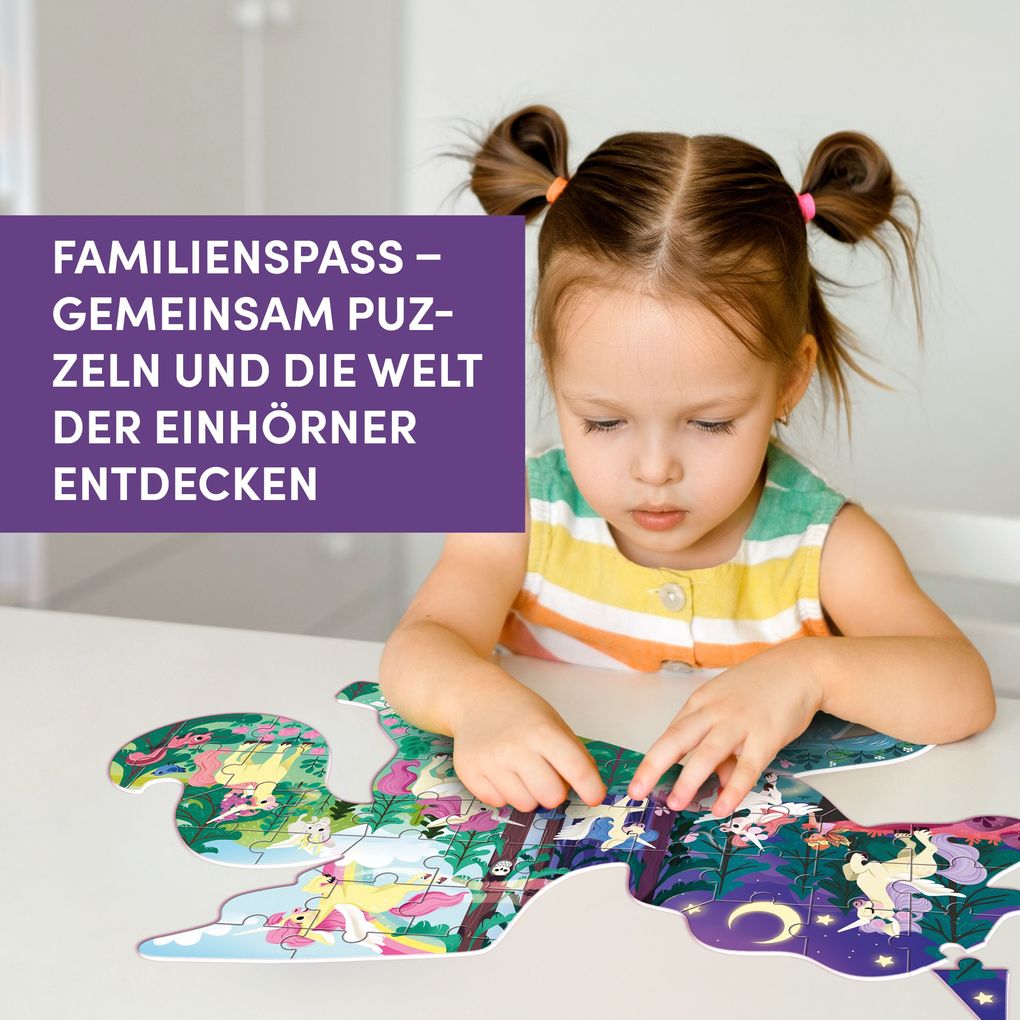 Weitere Ansicht: Einhorn XXL-Formpuzzle | Emmanuelle Colin