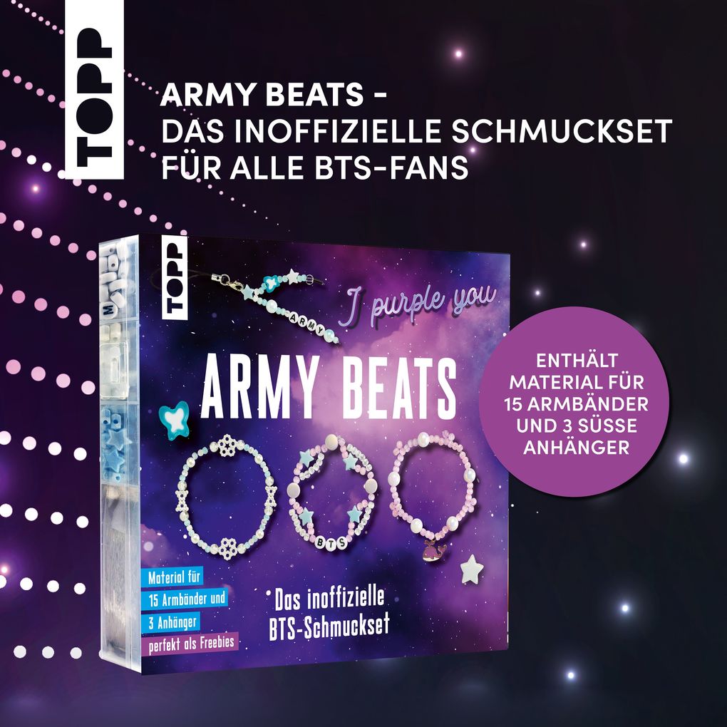 Weitere Ansicht: ARMY Beats - Das inoffizielle BTS-Schmuckset
