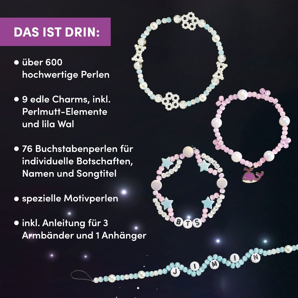 Weitere Ansicht: ARMY Beats - Das inoffizielle BTS-Schmuckset