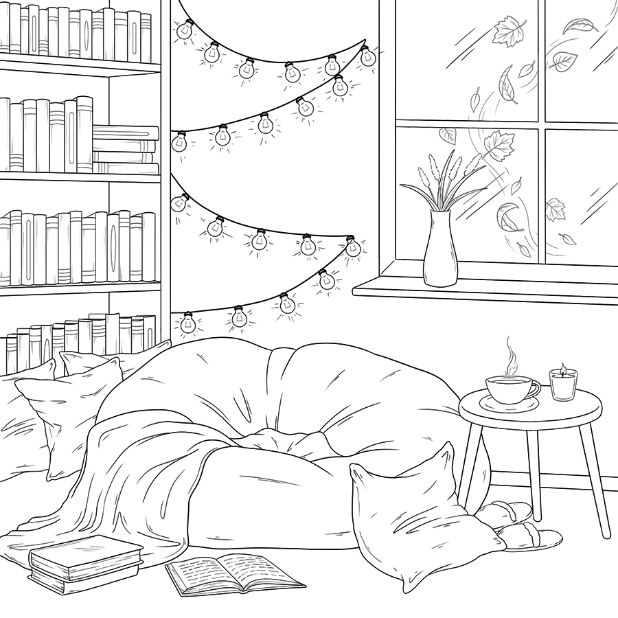 Weitere Ansicht: Colorful World - Goldene Herbsttage | Sandra Tews, Kathi Hund