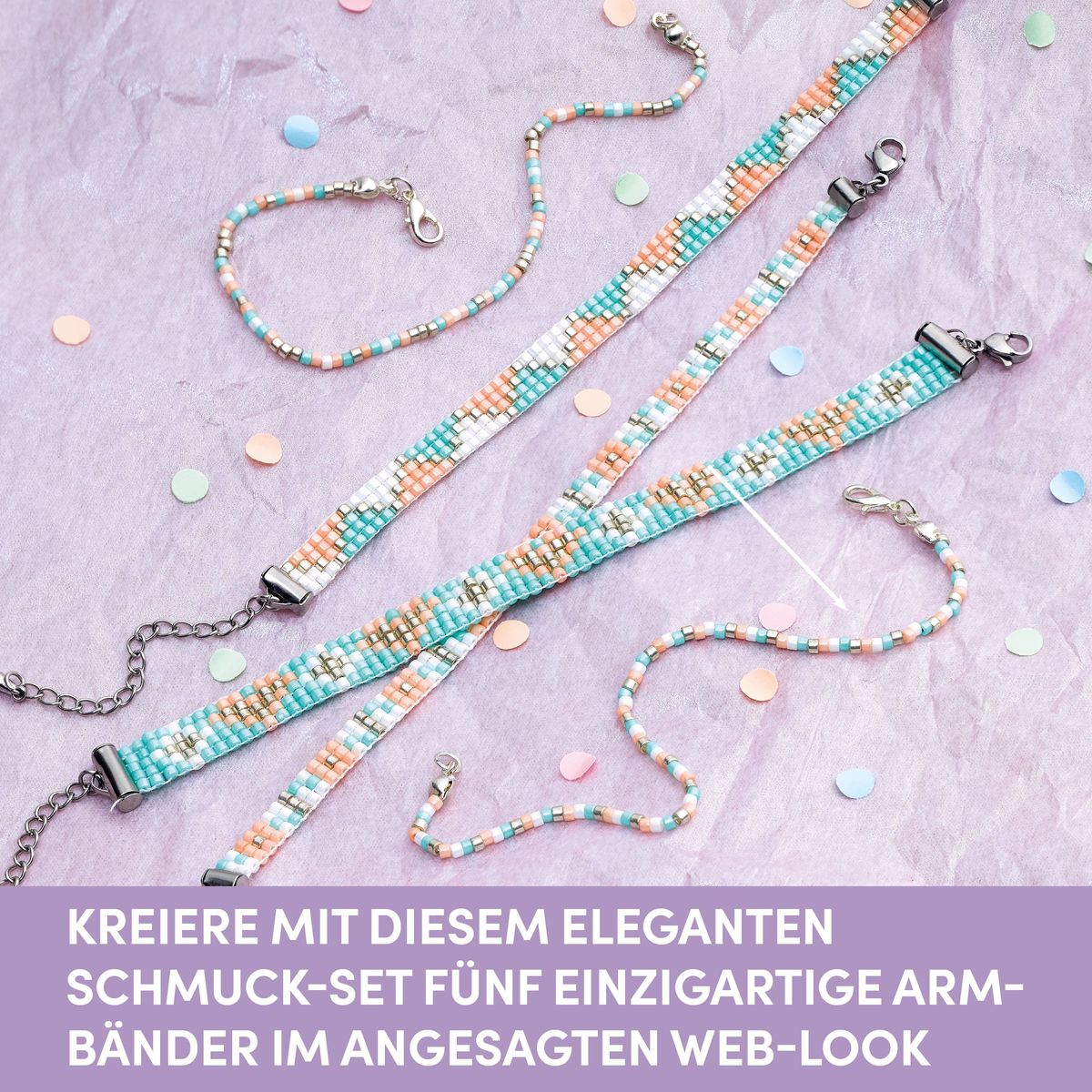 Weitere Ansicht: Lovely DIY-Set für Web-Schmuck | frechverlag