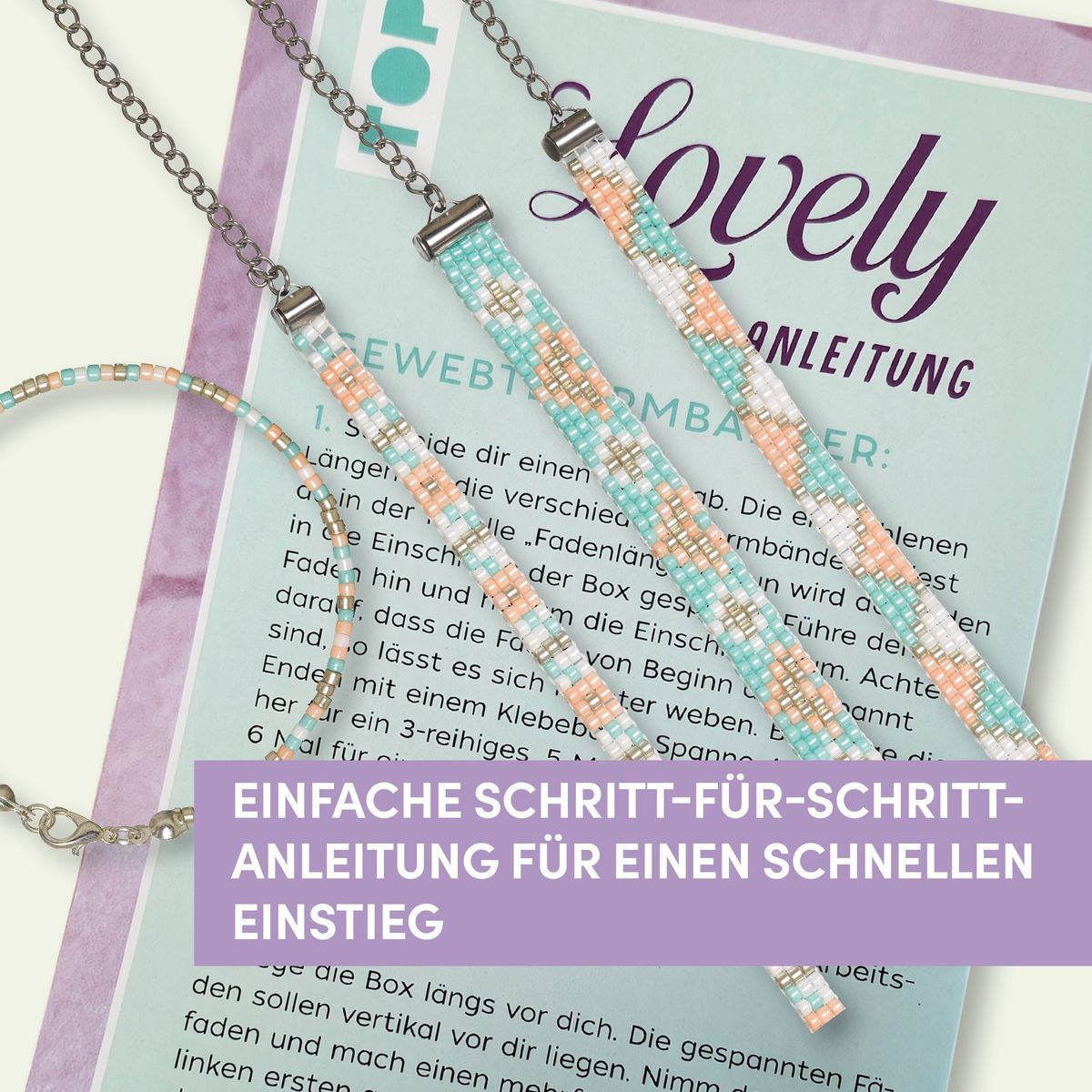Weitere Ansicht: Lovely DIY-Set für Web-Schmuck | frechverlag