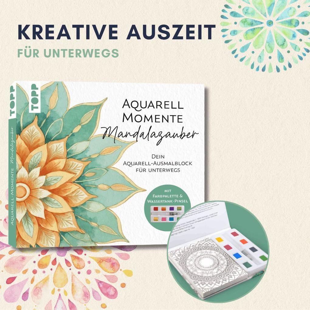 Weitere Ansicht: Aquarell-Momente Mandalazauber | frechverlag
