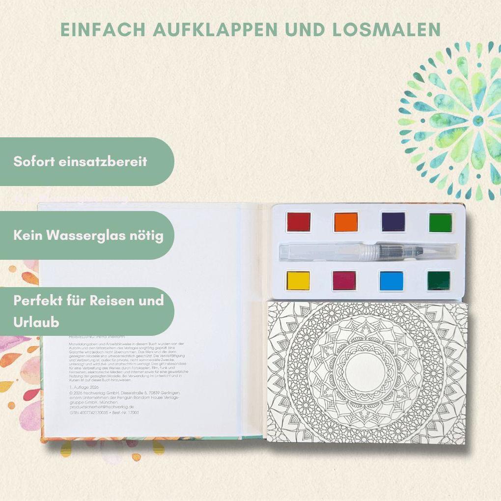 Weitere Ansicht: Aquarell-Momente Mandalazauber | frechverlag