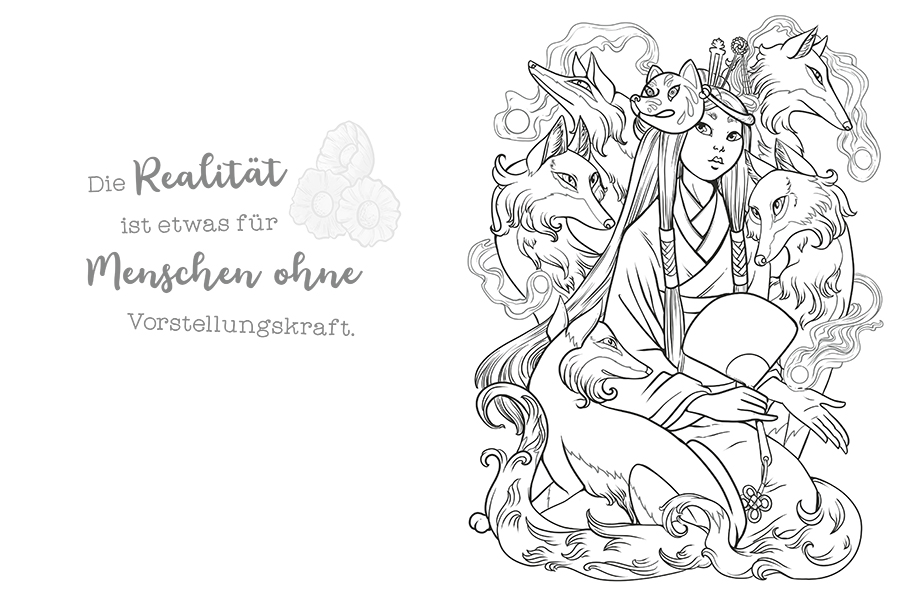 Weitere Ansicht: Malbuch Magie & Wunder | Sara Otterstätter