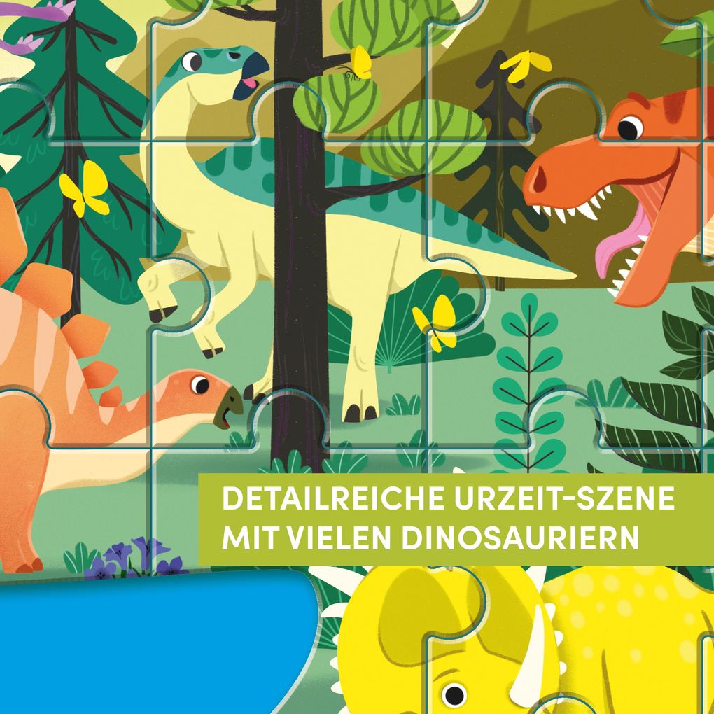 Weitere Ansicht: Dinosaurier XXL-Formpuzzle | Emmanuelle Colin