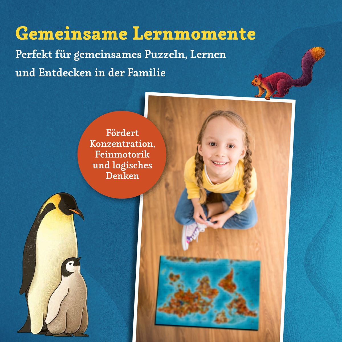 Weitere Ansicht: Animaps: Das Puzzle - 150 Teile.