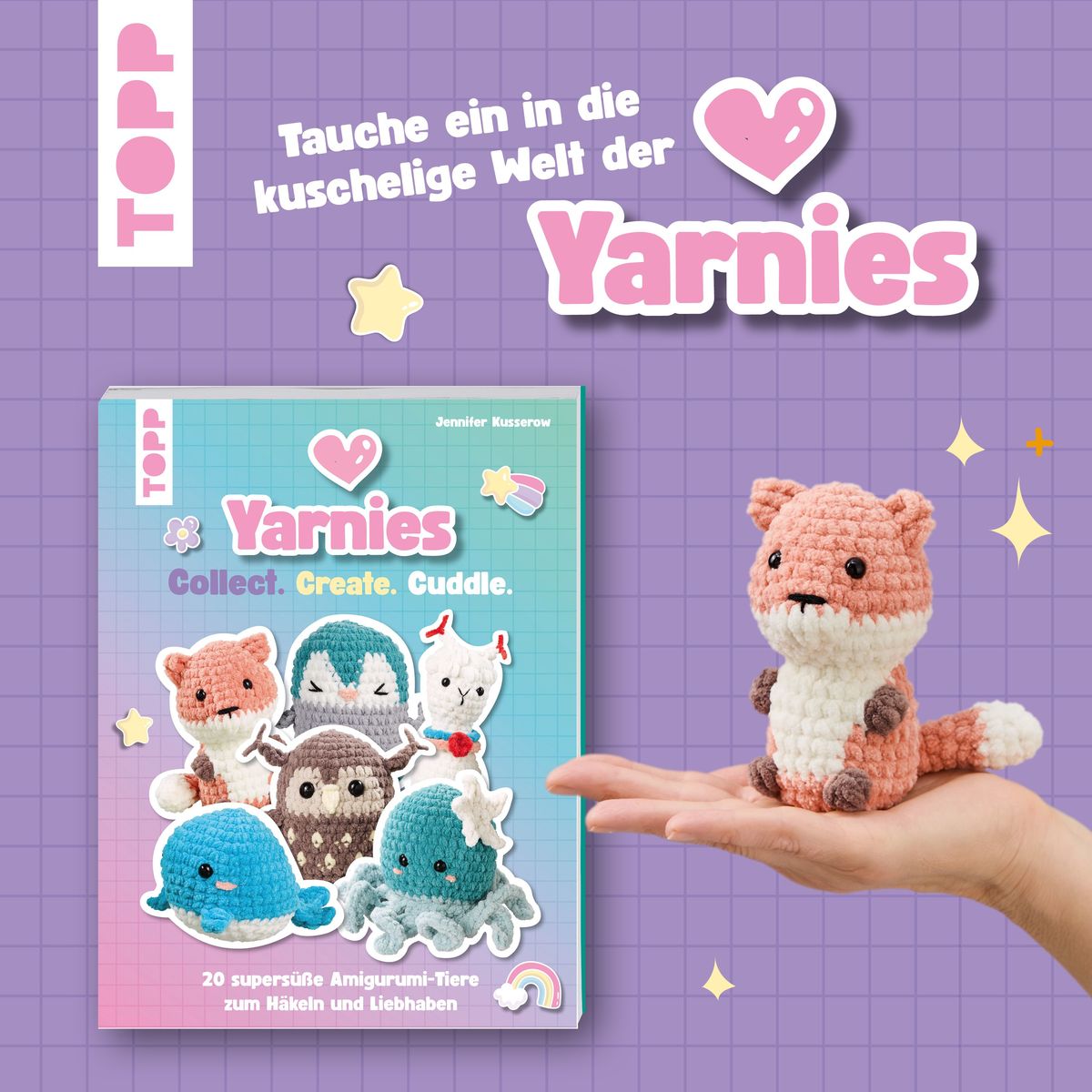 Weitere Ansicht: Yarnies - Collect. Create. Cuddle. | Jennifer Kusserow
