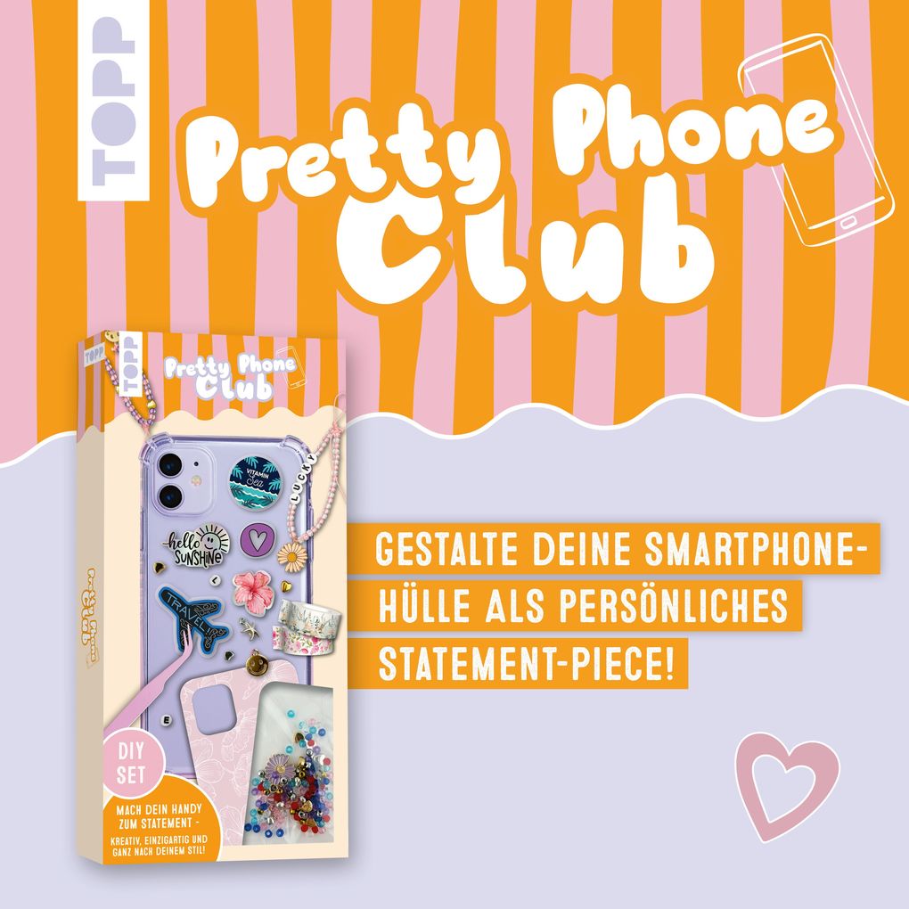 Weitere Ansicht: Pretty Phone Club - DIY SET | Frechverlag