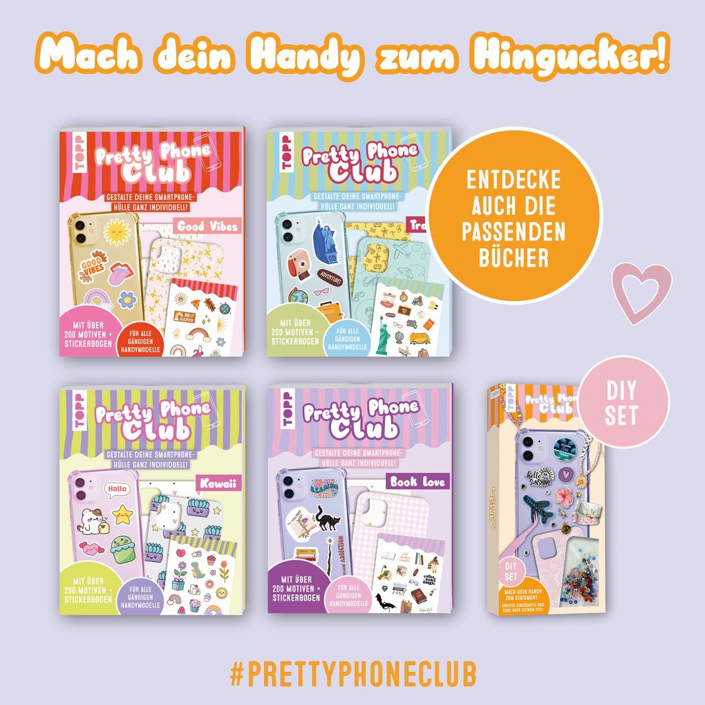 Weitere Ansicht: Pretty Phone Club - DIY SET | Frechverlag