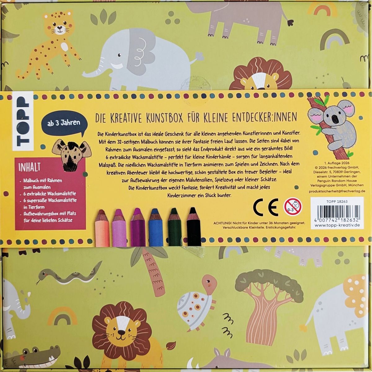 Weitere Ansicht: Die kunterbunte Kinderkunstbox | frechverlag