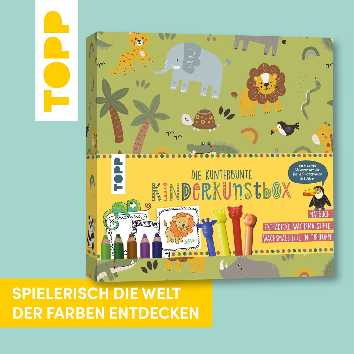 Weitere Ansicht: Die kunterbunte Kinderkunstbox | frechverlag